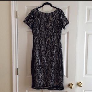 Shabby Apple black lace dress